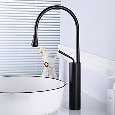 Raffeto - Brass Crane Bathroom Faucet