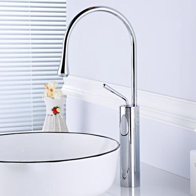 Raffeto - Brass Crane Bathroom Faucet