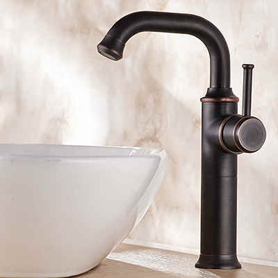 Anaia - Vintage Style Brass Bathroom Faucet