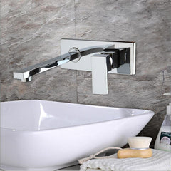 Laney - Wall Mounted Brass Nozzle Bathroom Faucet