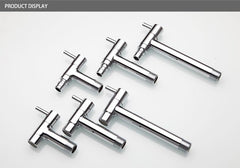 Linus - Chrome Wall Mounted Bathroom Faucet