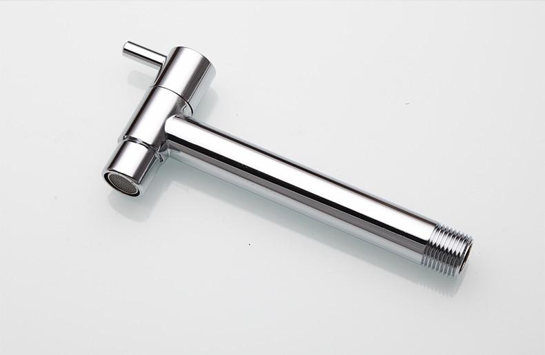 Linus - Chrome Wall Mounted Bathroom Faucet