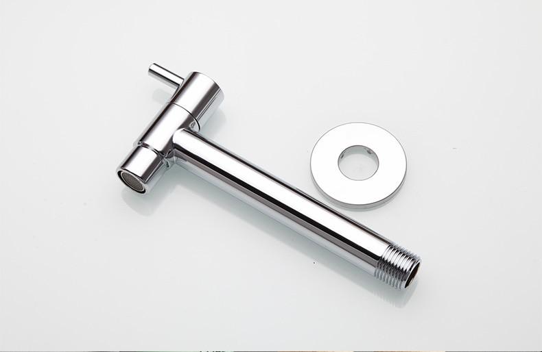 Linus - Chrome Wall Mounted Bathroom Faucet