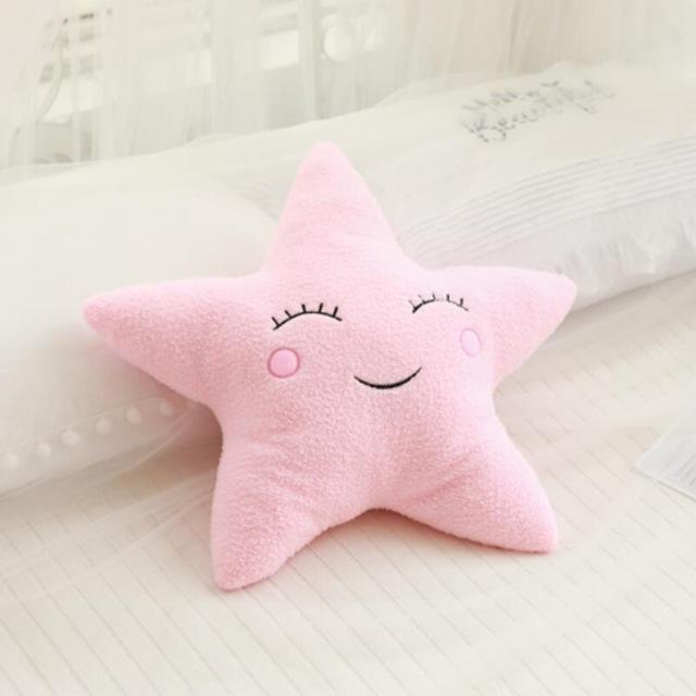 Cute Stars Clouds Kawaii Emoji Faces Plush