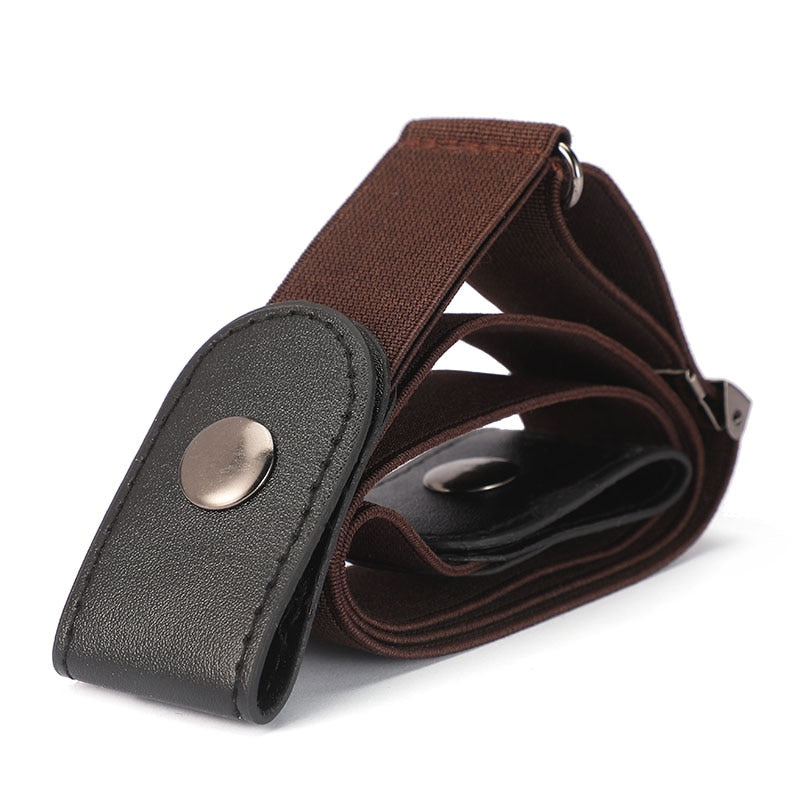 No-Buckle Women's Belt Adjustable & Elastic