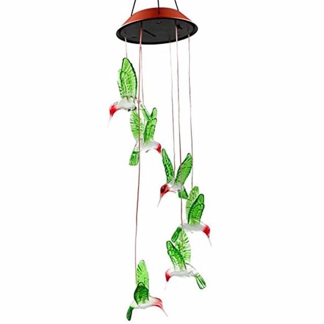 LED Solar Powered Wind Chime Lights