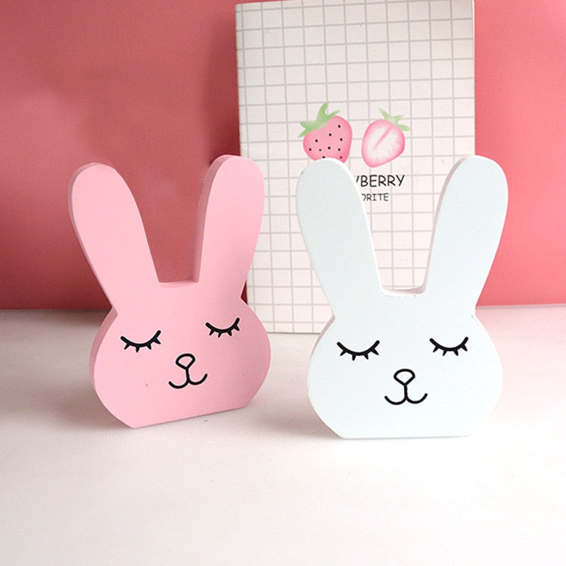 Wooden Bunny Room Decor