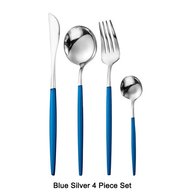 Art Of Food® 4-piece Stainless Steel Cutlery Set, Paris