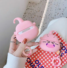 Pink Majin Buu Kawaii Airpods Cases Pro 3