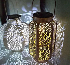 Lily - Vintage Shadow Cast Lantern