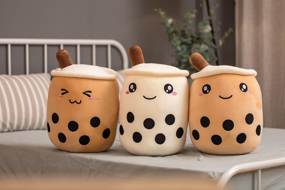 Peluche de té de burbujas Kawaii