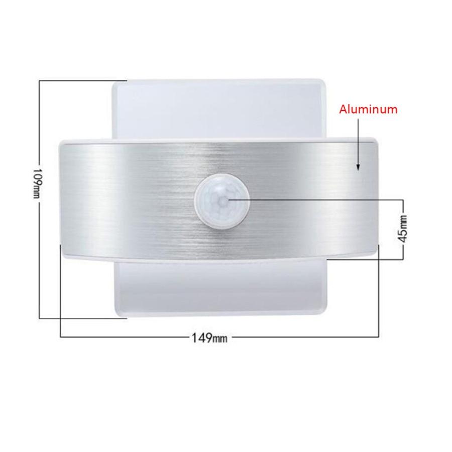 Zahara - Motion Sensor Wall Lamp