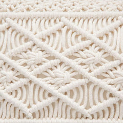 La housse de coussin lombaire en macramé Boho Beauty