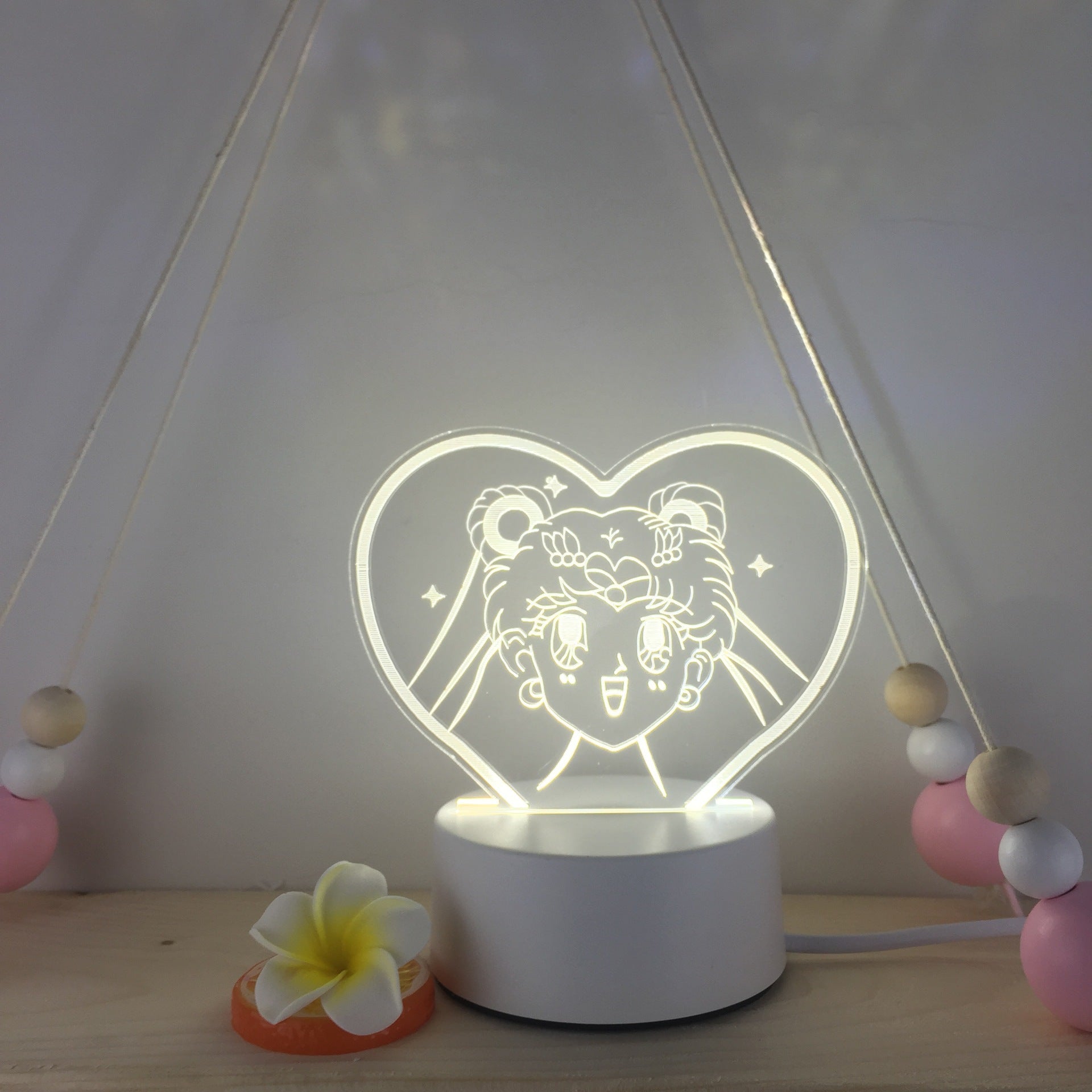 Sailor Moon Usagi Tsukino Kawaii Room Light Gift