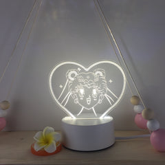 Sailor Moon Usagi Tsukino Kawaii Room Light Gift