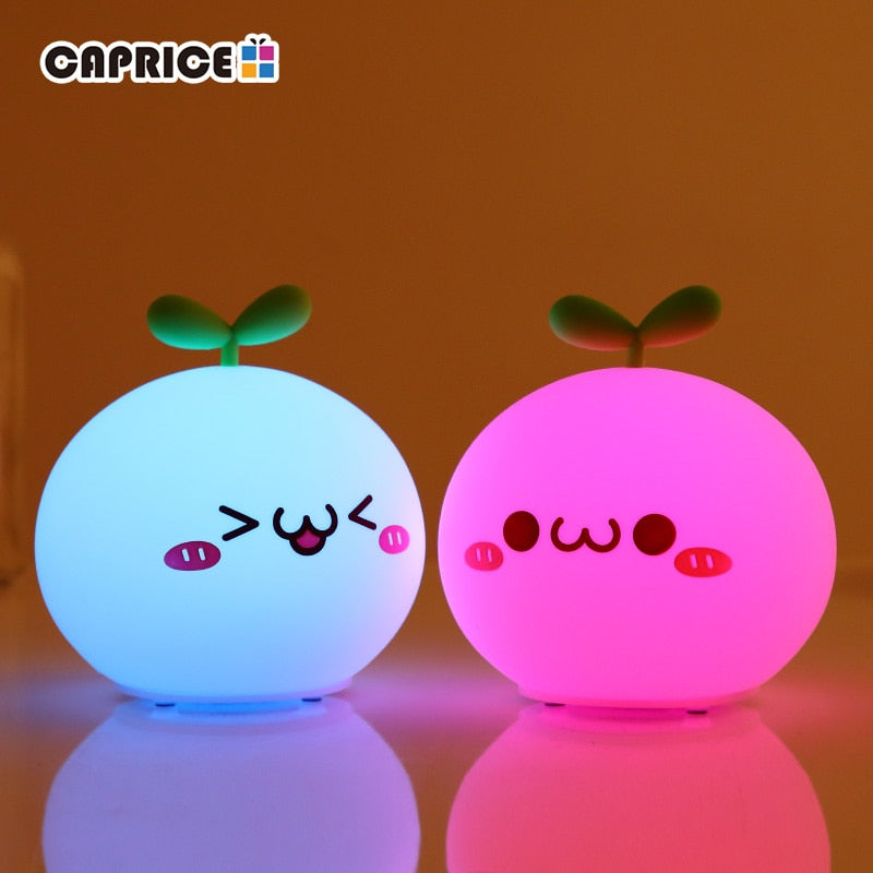 Cute Night Soft Silicon Light Lamp