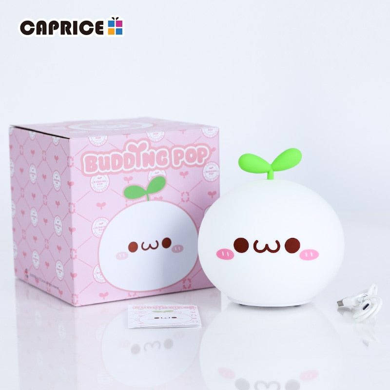 Cute Night Soft Silicon Light Lamp