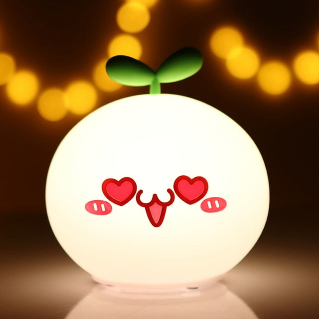 Cute Night Soft Silicon Light Lamp