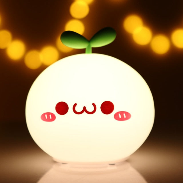 Cute Night Soft Silicon Light Lamp