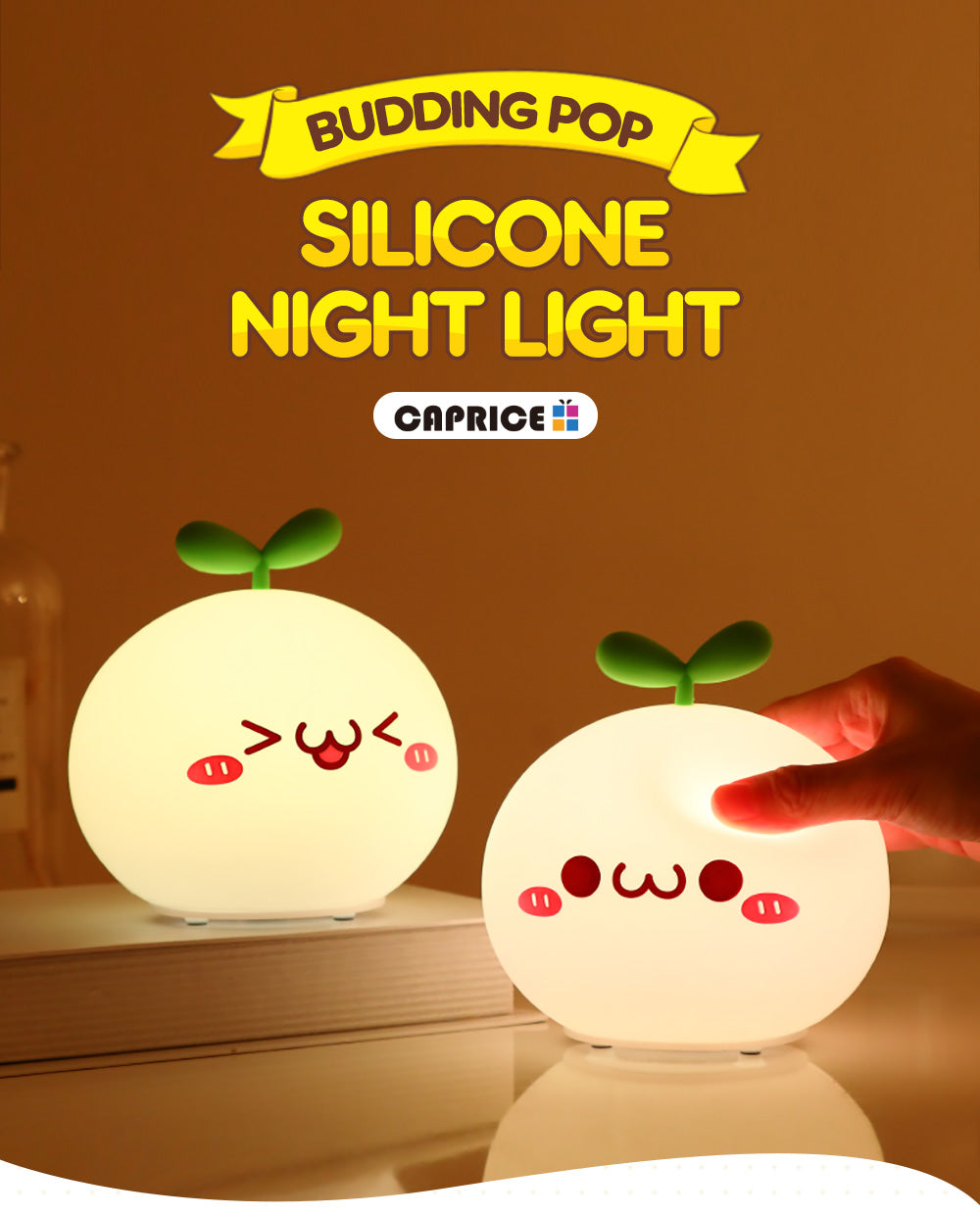 Cute Night Soft Silicon Light Lamp