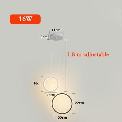 Kavita - Circular LED Hanging Light