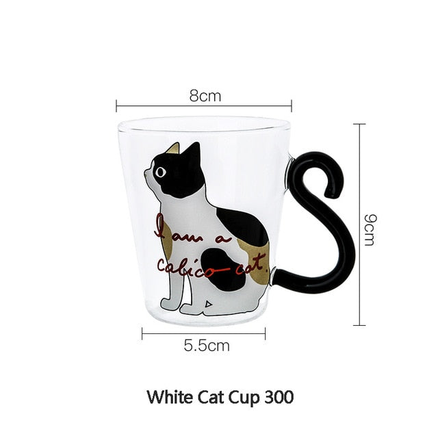 Niedliche kreative Katzenkaffeetasse