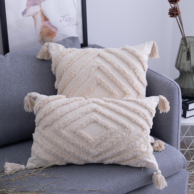 La collection de housses de coussin Sahara Boho