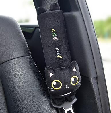 Accesorios para coche Kawaii Cute Cat- Almohada para el cuello