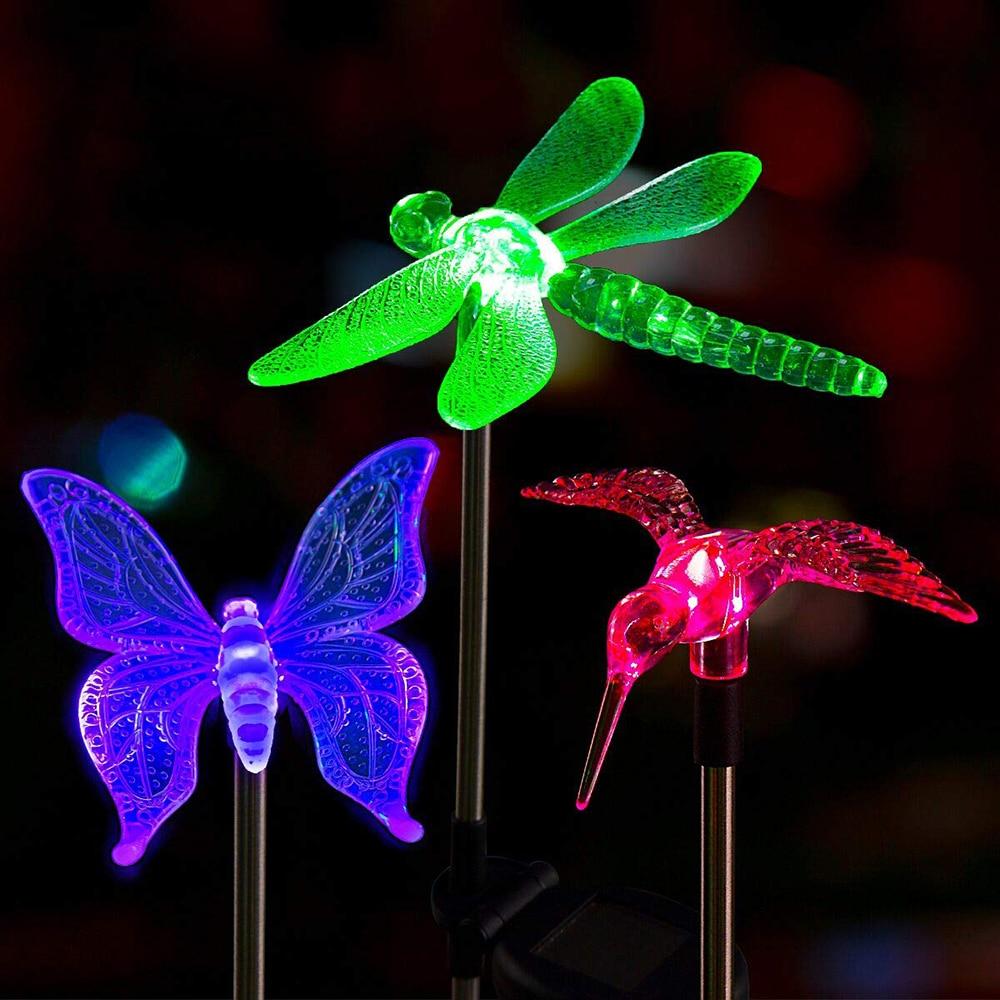 Colorful LED Garden Lights