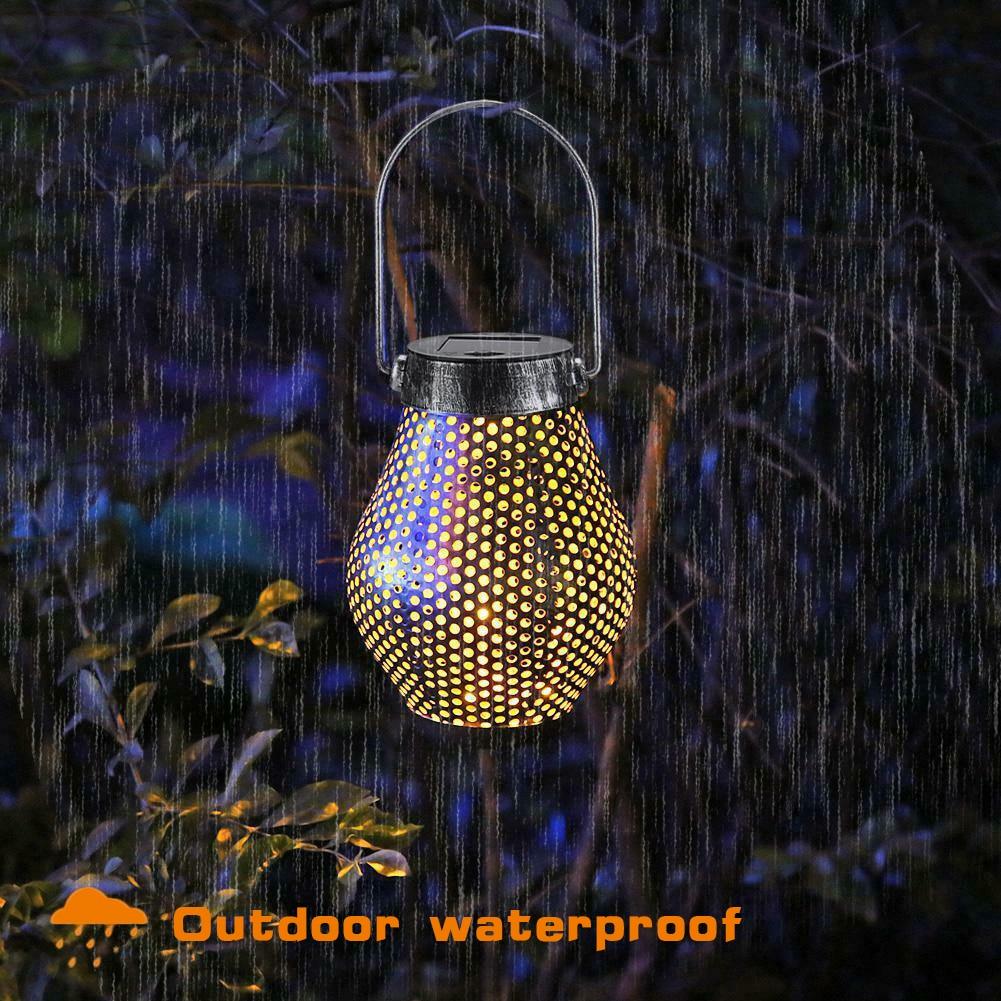 Zaid - Solar Outdoor Shadow Cast Lantern