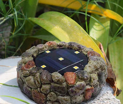 Cobblestone Solar LED Light