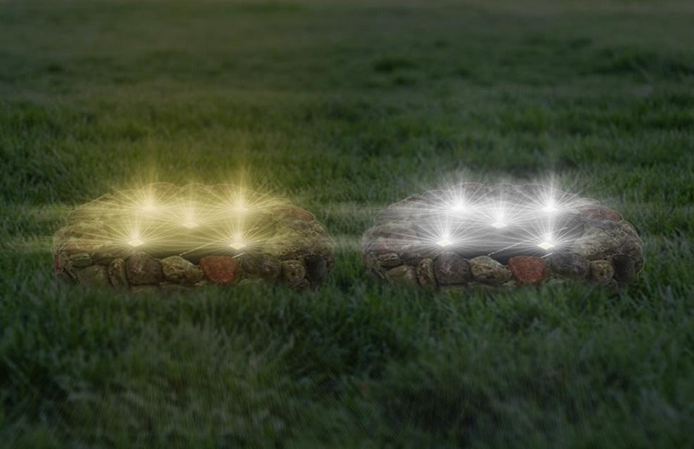 Cobblestone Solar LED Light