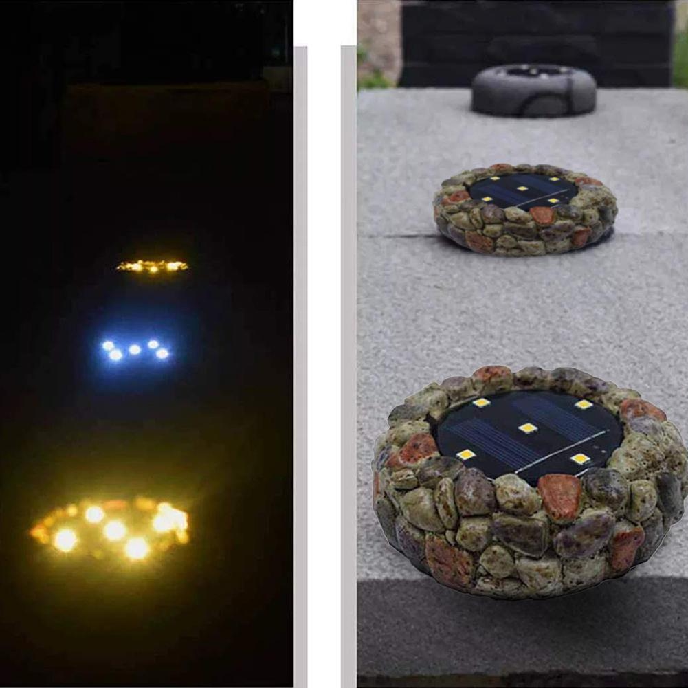 Cobblestone Solar LED Light