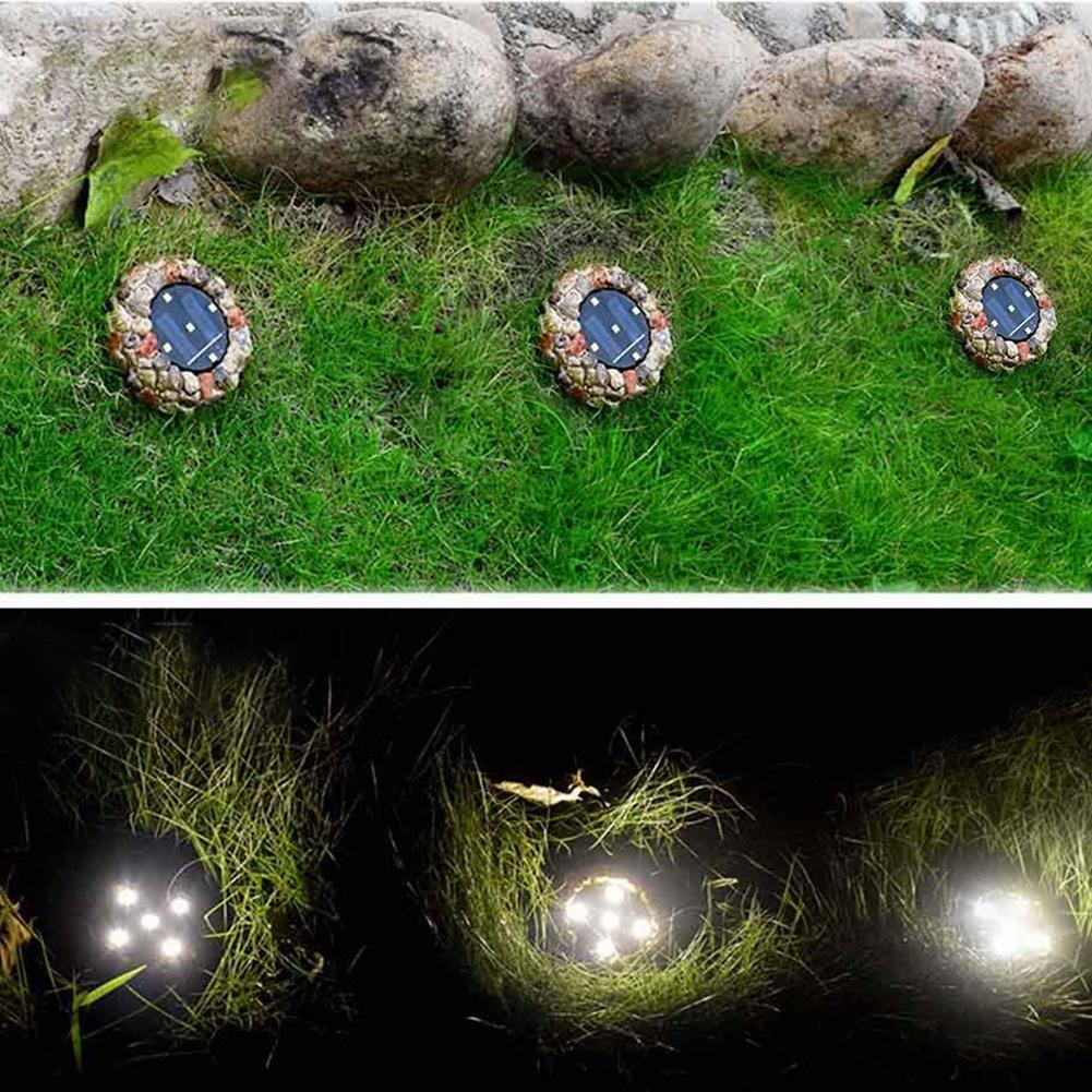 Cobblestone Solar LED Light