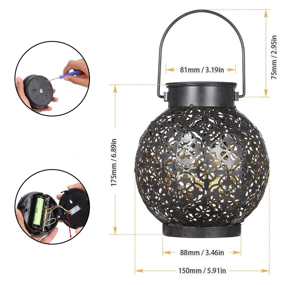 Imane - Outdoor Shadow Cast Lantern