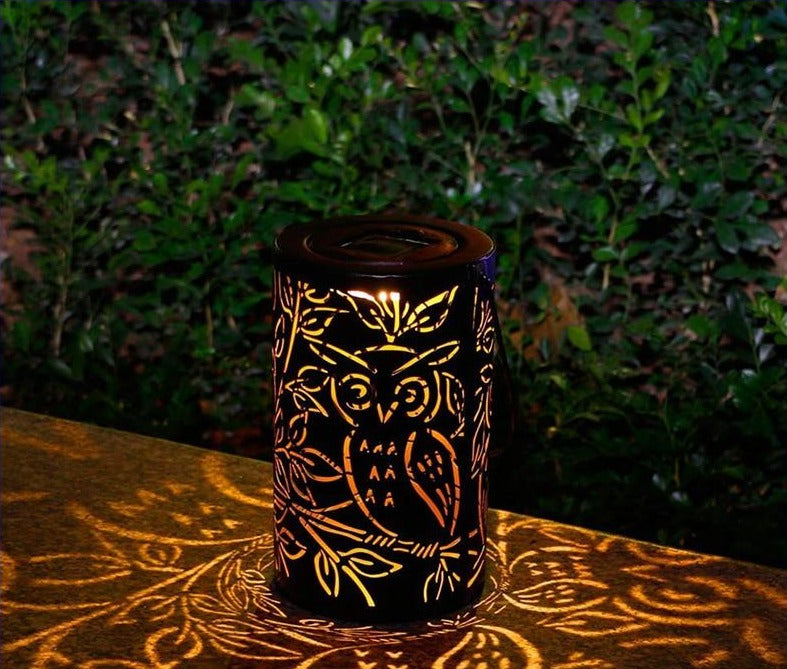 Omar - Owl Shadow Cast Lantern