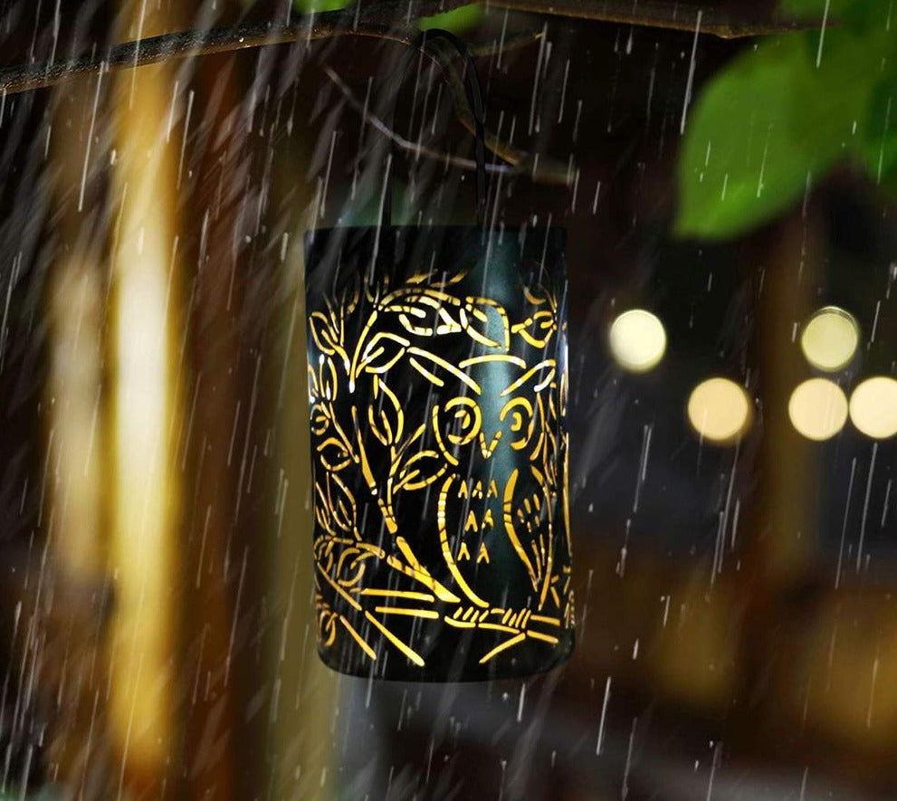 Omar - Owl Shadow Cast Lantern