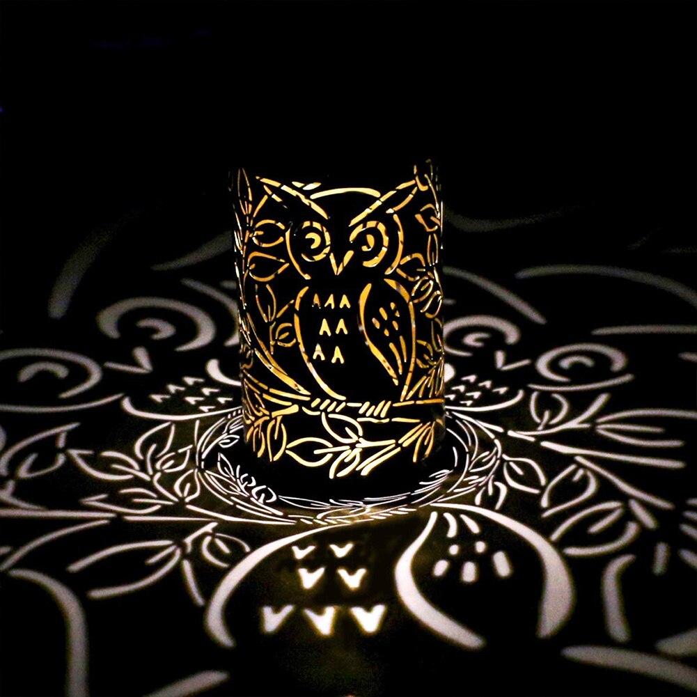 Omar - Owl Shadow Cast Lantern