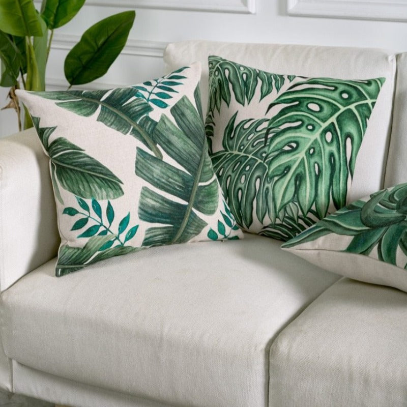 La collection de housses de coussin Tropical Jungalo