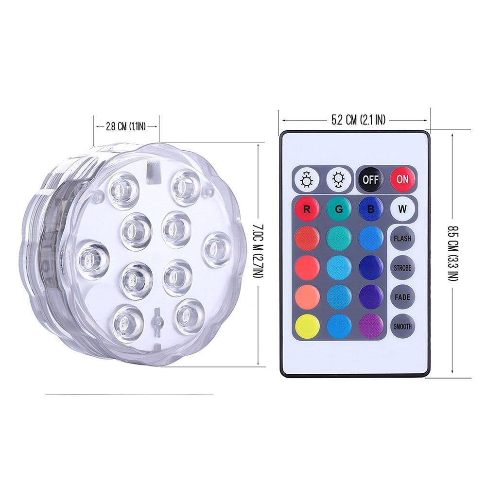 Luz LED de control remoto