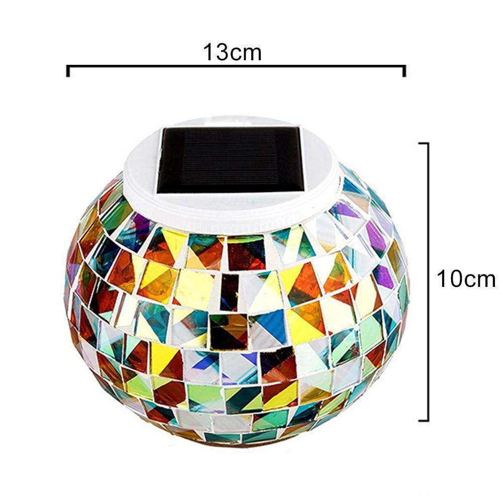 Mosaic LED Garden Light