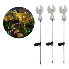 LED-Engel-Gartenlichter