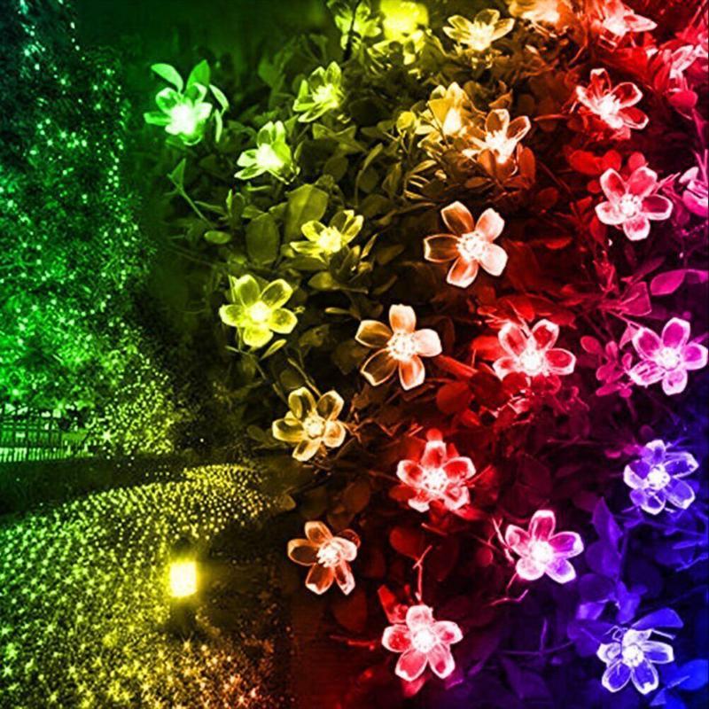 LED String Cherry Blossom Flowers