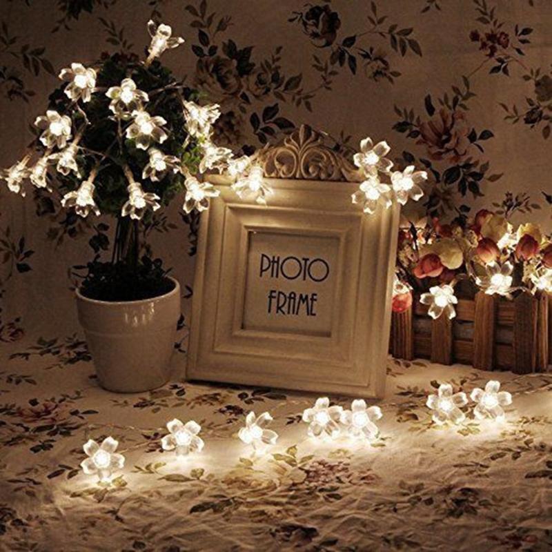 LED String Cherry Blossom Flowers