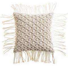 La collection de housses de coussin en macramé Boho Romance