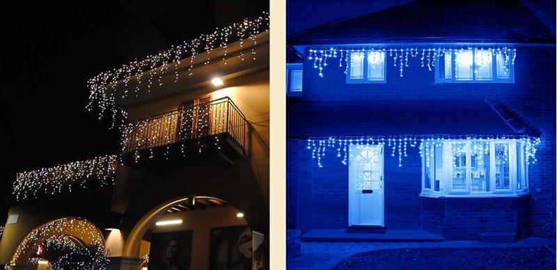 LED Outdoor Droop String Lights