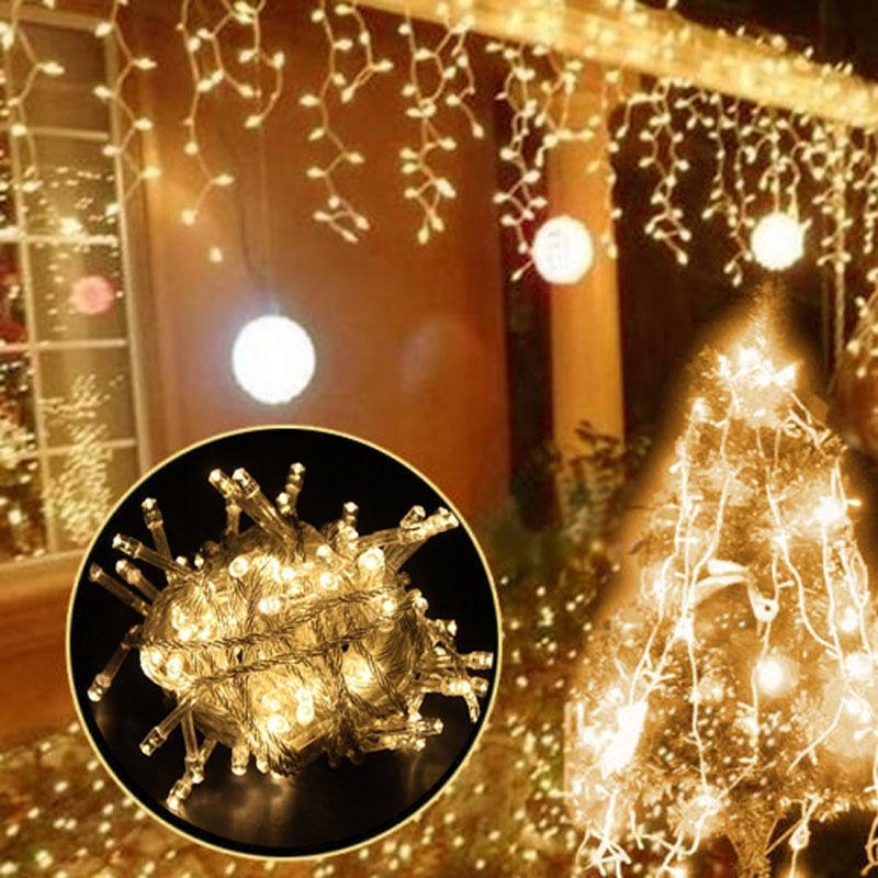 LED Outdoor Droop String Lights