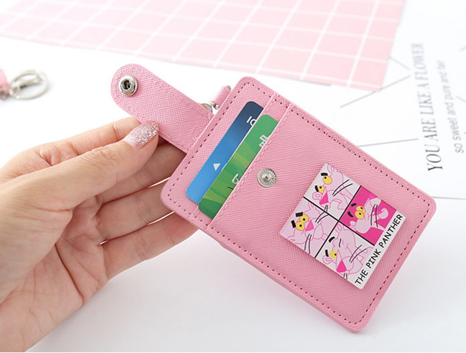 Kawaii Pink Sailor Moon Card ID Holders Bag