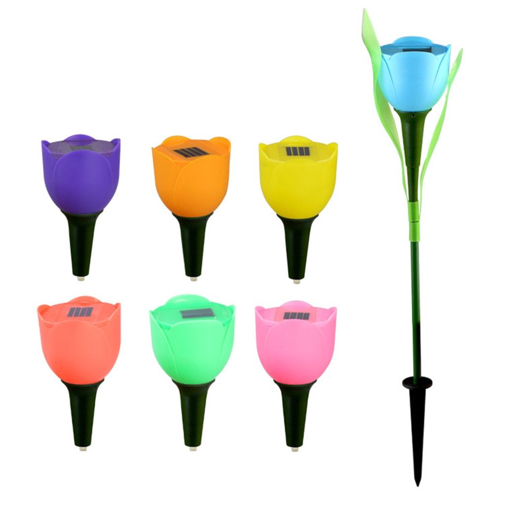 Tulip Flower Solar Garden Light