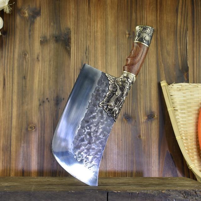 SteelDragon® Professional Butcher's Cleaver